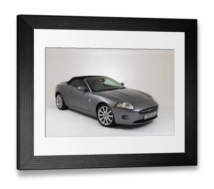 Framed Print : Jaguar XK 4. 2 Convertible 2006