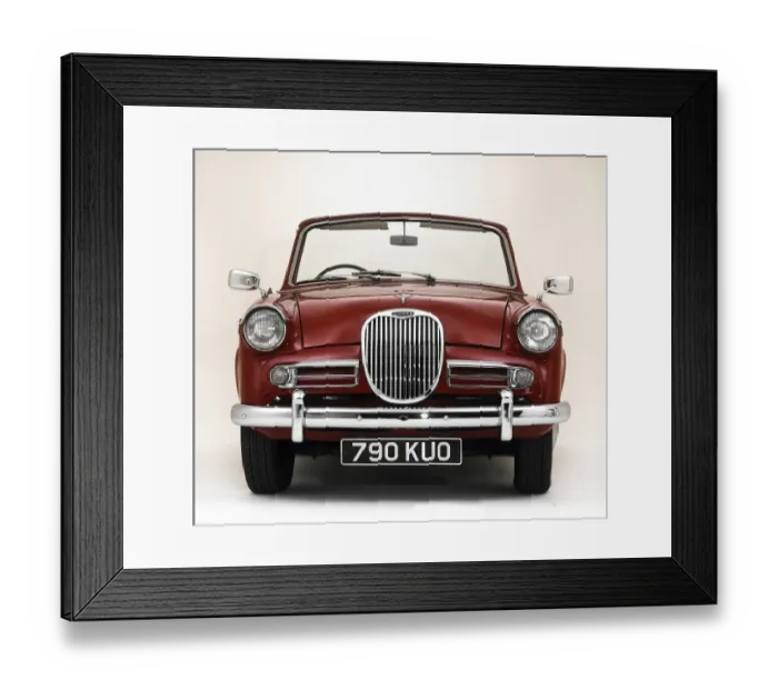 Framed Print : 1962 Singer Gazelle 1600 IIIc Framed Print : 1962 Singer Gazelle 1600 IIIc