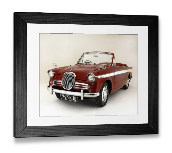 Framed Print : 1962 Singer Gazelle 1600 IIIc Framed Print : 1962 Singer Gazelle 1600 IIIc