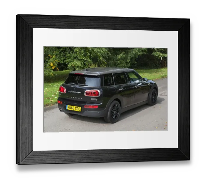 Framed Print : 2016 Model Mini Clubman Cooper D Framed Print : 2016 Model Mini Clubman Cooper D