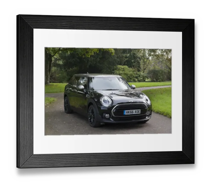 Framed Print : 2016 Model Mini Clubman Cooper D Framed Print : 2016 Model Mini Clubman Cooper D