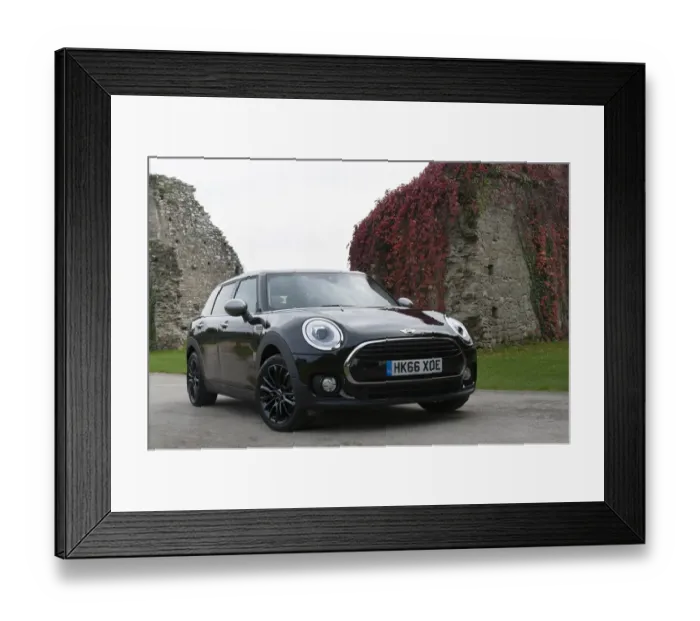Framed Print : 2016 Model Mini Clubman Cooper D Framed Print : 2016 Model Mini Clubman Cooper D