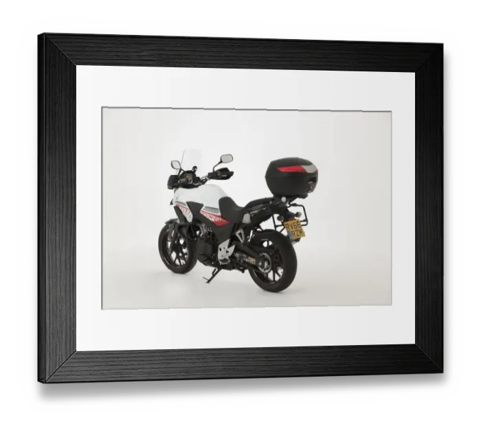Framed Print : 2016 Honda 500X Motorcycle Framed Print : 2016 Honda 500X Motorcycle