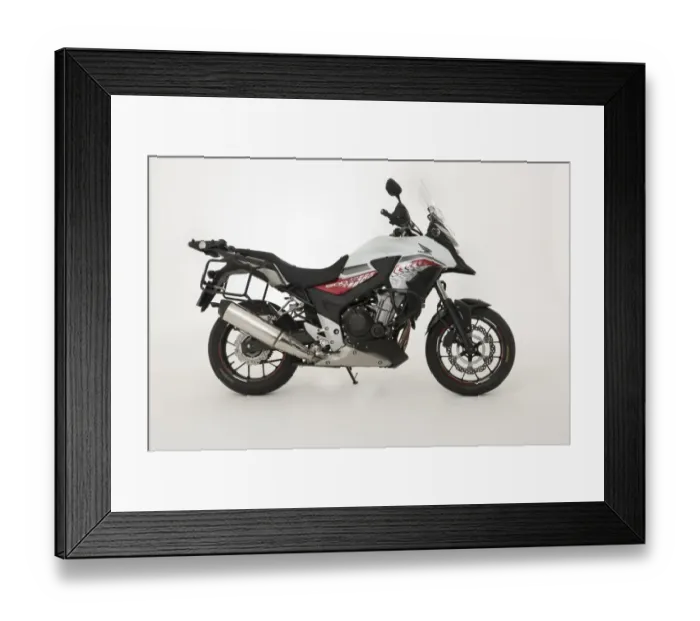 Framed Print : 2016 Honda 500X Motorcycle Framed Print : 2016 Honda 500X Motorcycle