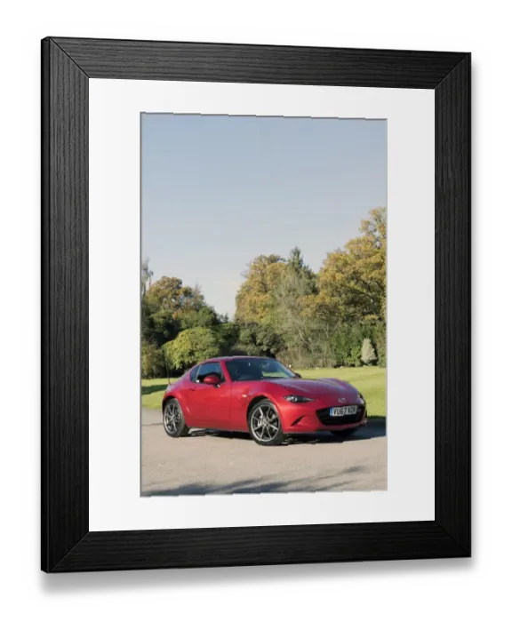 Framed Print : 2017 Mazda MX-5 RF
