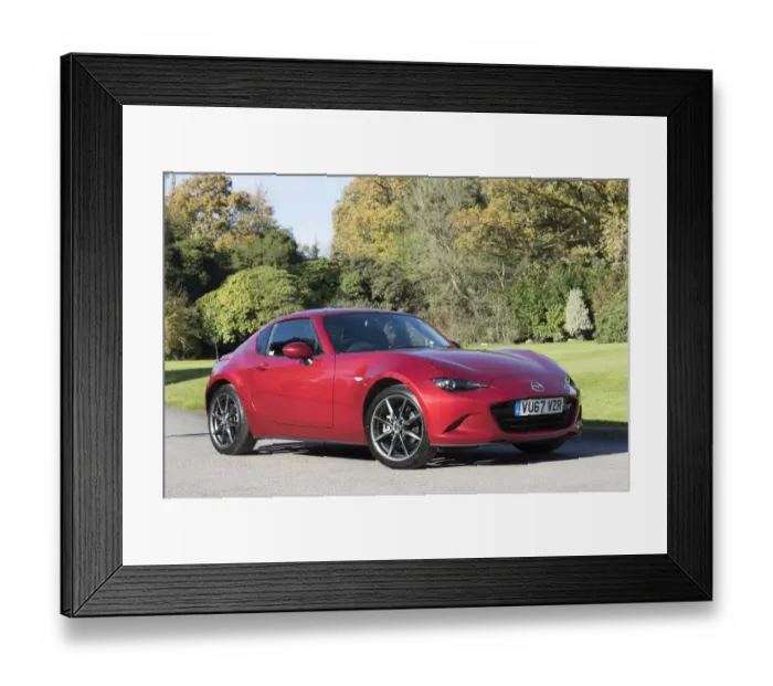 Framed Print : 2017 Mazda MX-5 RF Framed Print : 2017 Mazda MX-5 RF