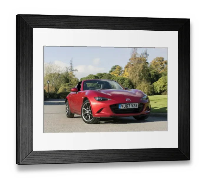 Framed Print : 2017 Mazda MX-5 RF Framed Print : 2017 Mazda MX-5 RF