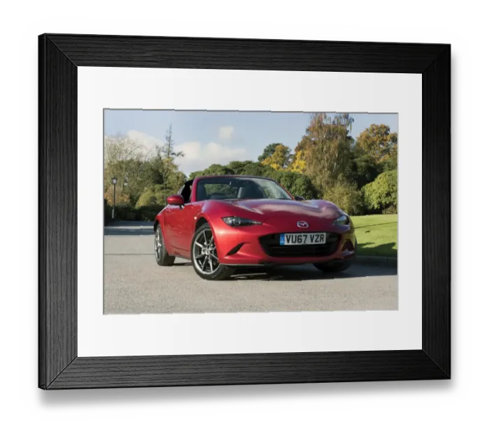 Framed Print : 2017 Mazda MX-5 RF