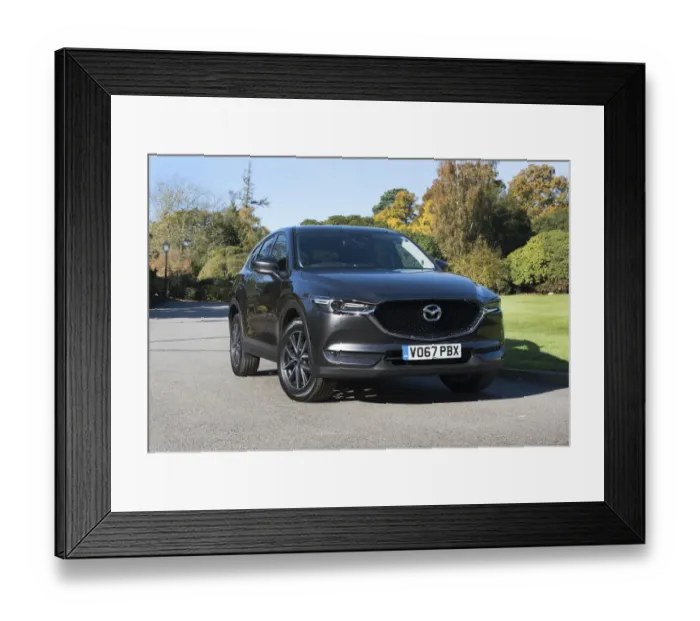 Framed Print : 2017 Mazda CX-5 2. 0 2wd Sport Nav