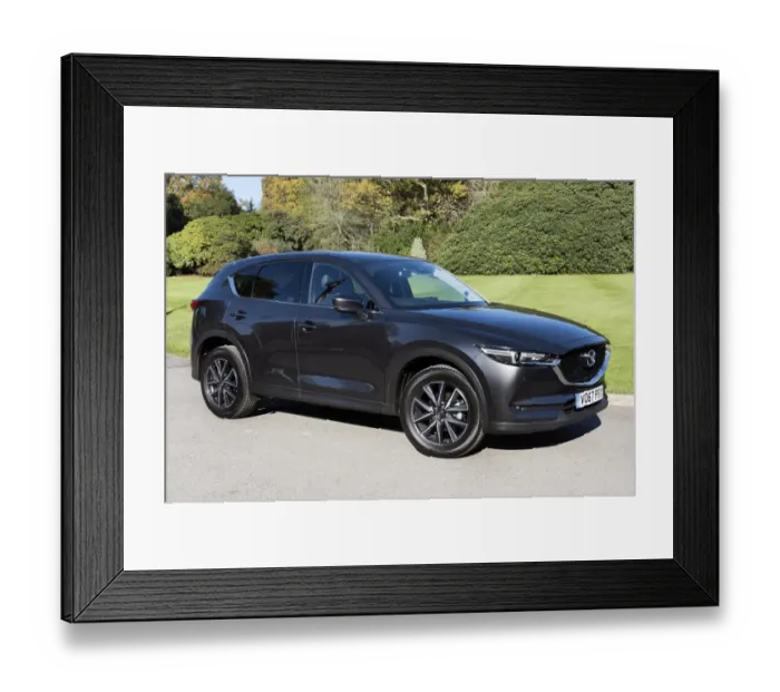 Framed Print : 2017 Mazda CX-5 2. 0 2wd Sport Nav