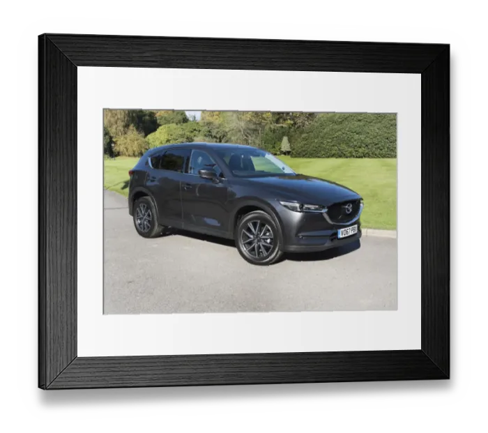 Framed Print : 2017 Mazda CX-5 2. 0 2wd Sport Nav
