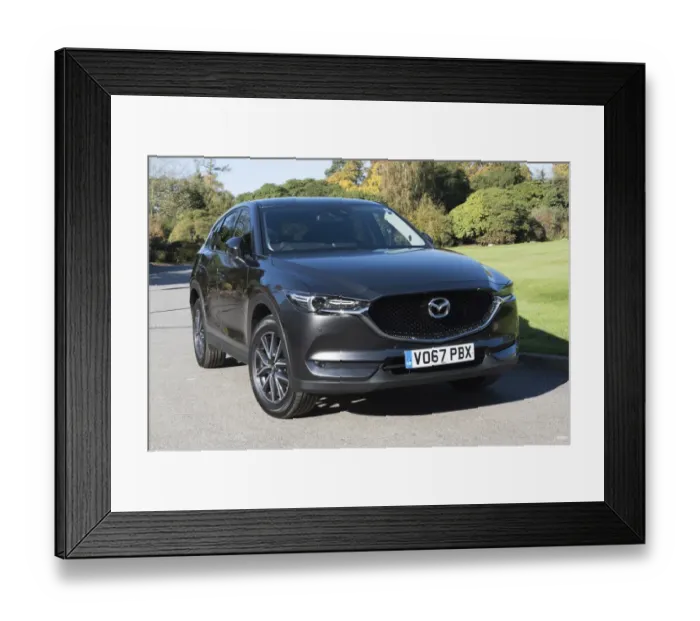 Framed Print : 2017 Mazda CX-5 2. 0 2wd Sport Nav