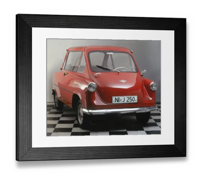 Framed Print : 1958 Zundapp Janus 250