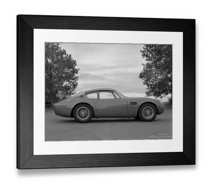 Framed Print : 1964 Aston Martin DB4GT Zagato Framed Print : 1964 Aston Martin DB4GT Zagato