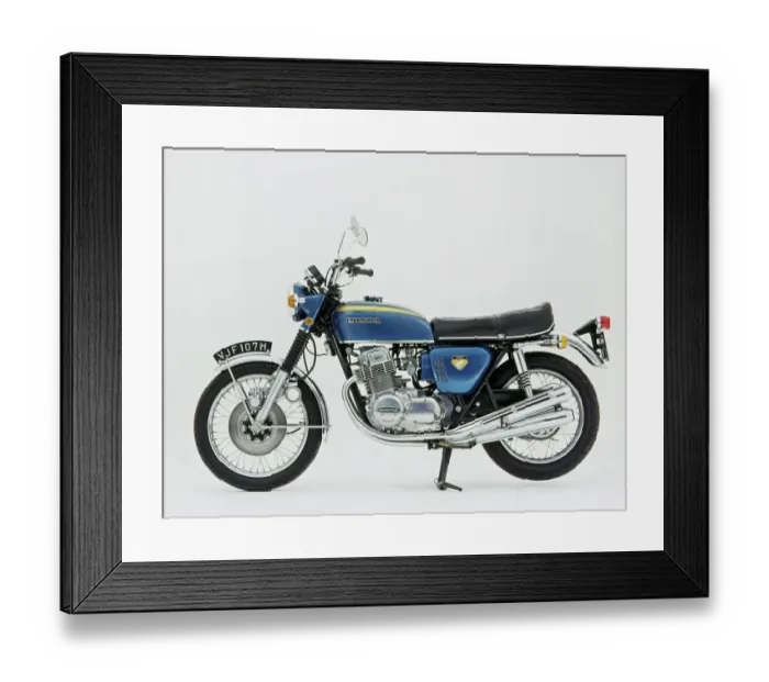 Framed Print : 1970 Honda CB750 KO Framed Print : 1970 Honda CB750 KO