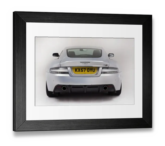 Framed Print : 2007 Aston Martin DBS