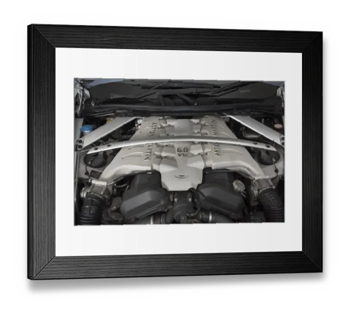 Framed Print : 2007 Aston Martin DBS