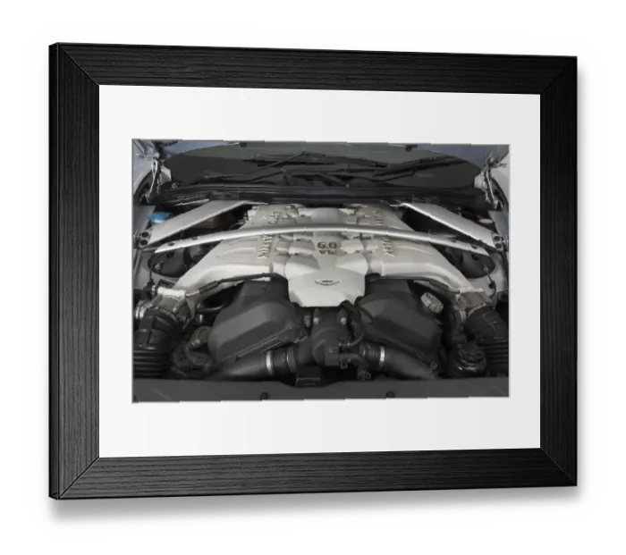 Framed Print : 2007 Aston Martin DBS