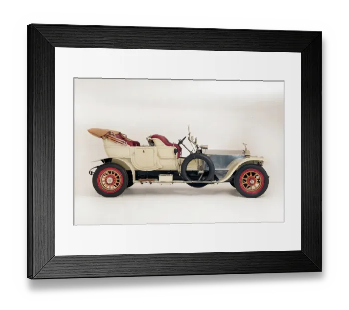 Framed Print : Rolls - Royce Silver Ghost 1909
