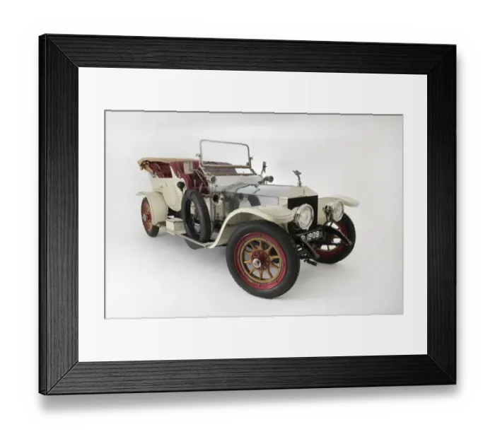 Framed Print : Rolls - Royce Silver Ghost 1909