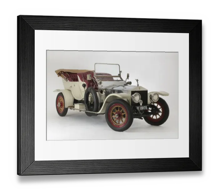 Framed Print : Rolls - Royce Silver Ghost 1909