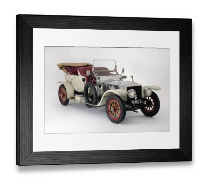 Framed Print : Rolls - Royce Silver Ghost 1909