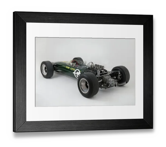Framed Print : 1967 Lotus 49 R3