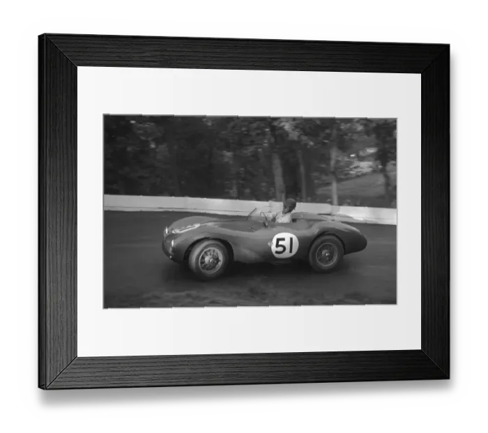 Framed Print : Aston Martin DB3S Dennis Poore, Prescott 19 / 09 / 1954 Framed Print : Aston Martin DB3S Dennis Poore, Prescott 19 / 09 / 1954