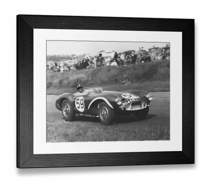 Framed Print : Aston Martin DB3S Graham Hill, Brands Hatch Unlimited Sports Car race 19. 5. 1957 Framed Print : Aston Martin DB3S Graham Hill, Brands Hatch Unlimited Sports Car race 19. 5. 1957