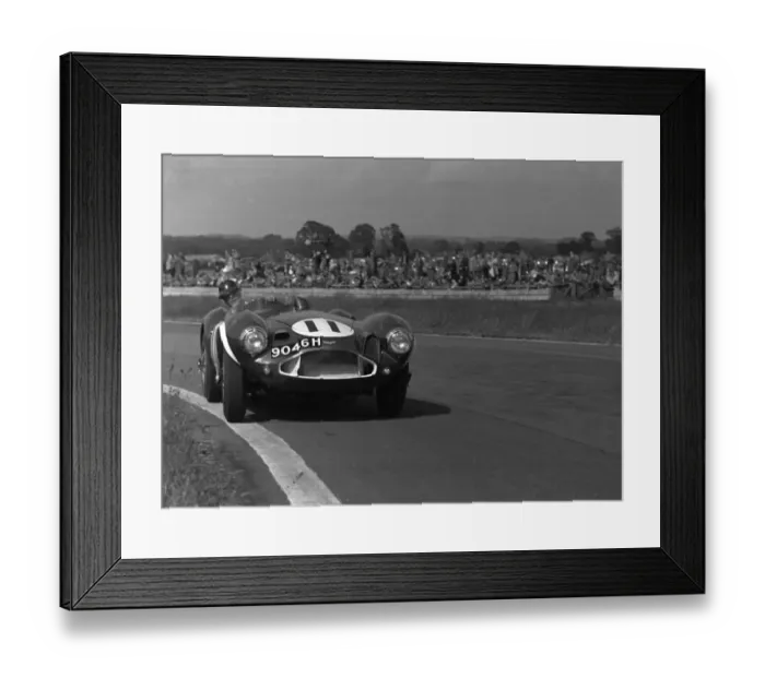 Framed Print : Aston Martin DB3S Peter Blond, Goodwood Whit Monday meeting 10 / 06 / 1957 Framed Print : Aston Martin DB3S Peter Blond, Goodwood Whit Monday meeting 10 / 06 / 1957