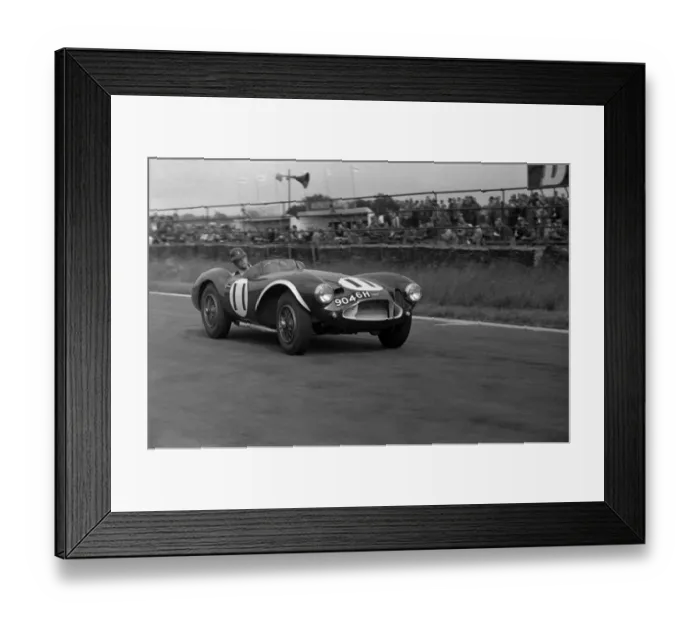 Framed Print : Aston Martin DB3S Peter Blond, Goodwood Whit Monday meeting 10 / 06 / 1957 Framed Print : Aston Martin DB3S Peter Blond, Goodwood Whit Monday meeting 10 / 06 / 1957