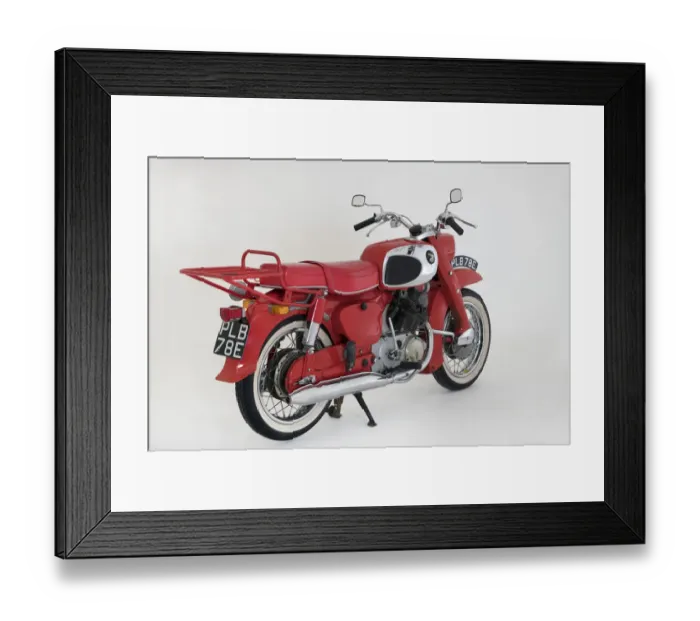 Framed Print : 1967 Honda C77 Framed Print : 1967 Honda C77