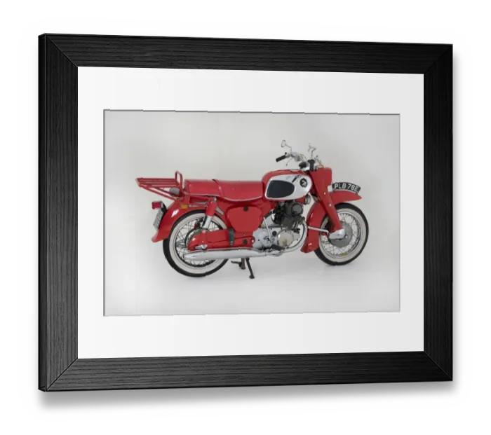 Framed Print : 1967 Honda C77 Framed Print : 1967 Honda C77