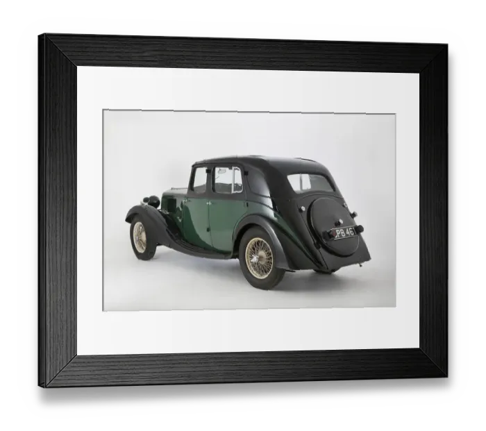 Framed Print : 1934 Riley Falcon