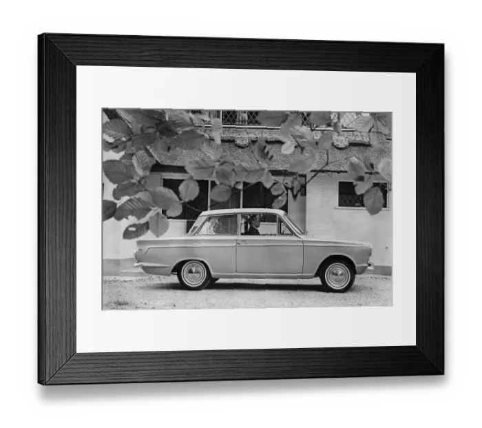 Framed Print : 1965 Ford Cortina Mk1