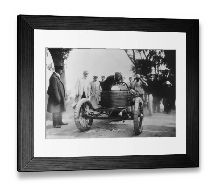 Framed Print : 1905 Ostend Speed Trials. Darracq Algernon Lee Guinness Framed Print : 1905 Ostend Speed Trials. Darracq Algernon Lee Guinness