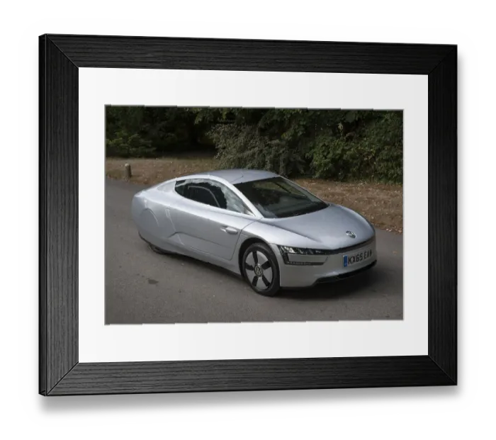 Framed Print : 2014 Volkswagen XL1 hybrid Framed Print : 2014 Volkswagen XL1 hybrid