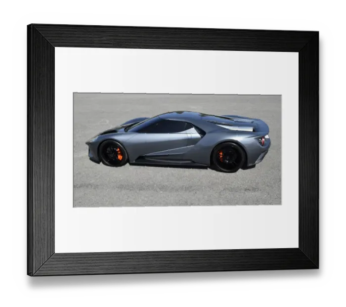 Framed Print : 2018 Ford GT Framed Print : 2018 Ford GT