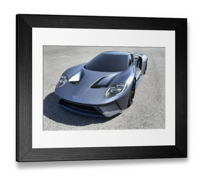 Framed Print : 2018 Ford GT Framed Print : 2018 Ford GT