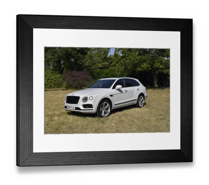 Framed Print : 2018 Bentley Bentayga Framed Print : 2018 Bentley Bentayga
