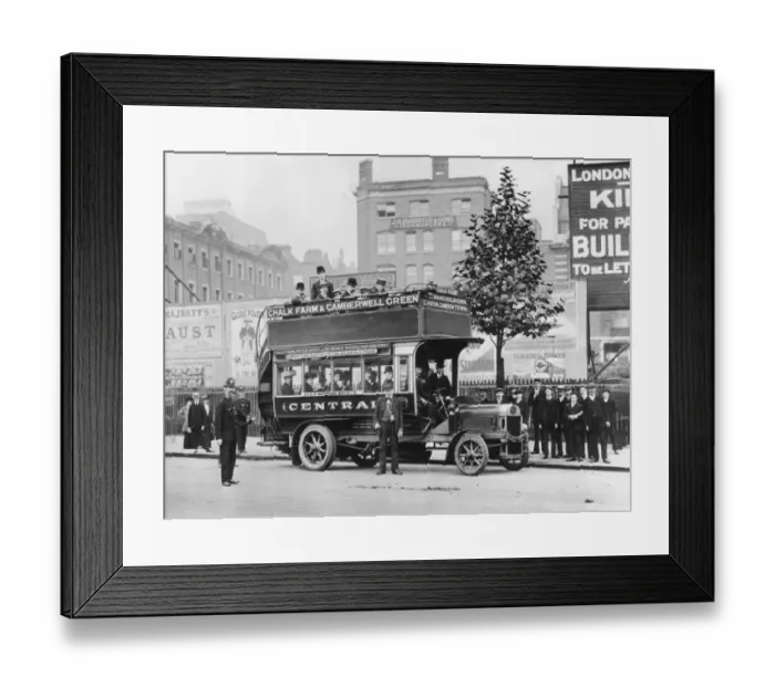 Framed Print : 1908 Leyland London Framed Print : 1908 Leyland London