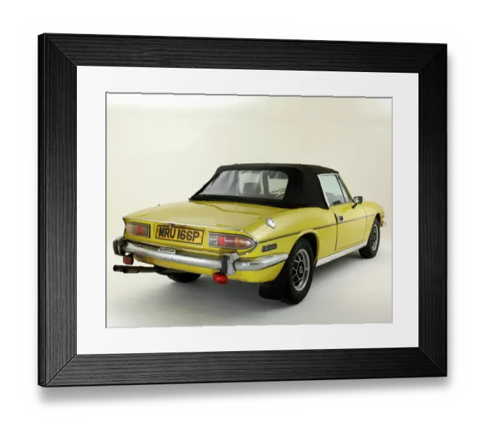 Framed Print : 1976 Triumph Stag Framed Print : 1976 Triumph Stag