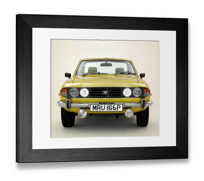 Framed Print : 1976 Triumph Stag
