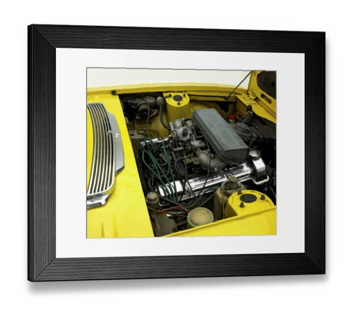 Framed Print : 1976 Triumph Stag