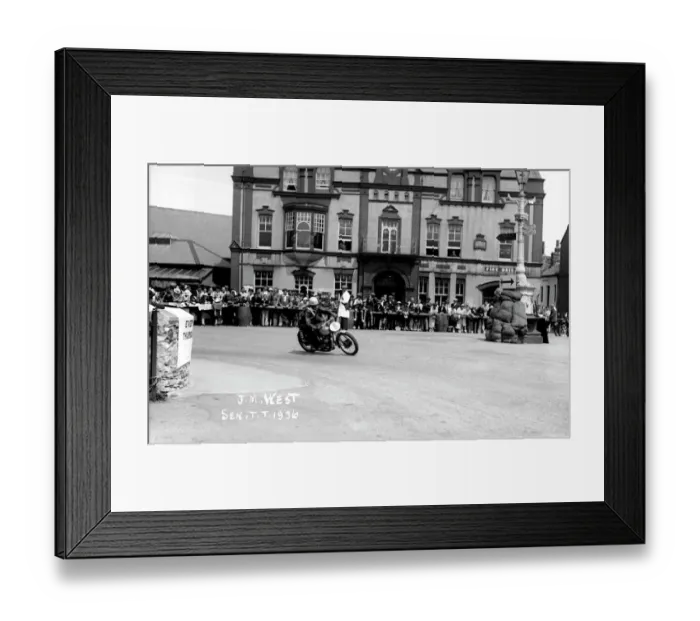 Framed Print : Vincent HRD, J. M. West Framed Print : Vincent HRD, J. M. West