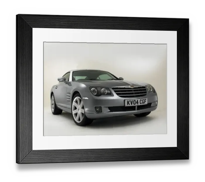 Framed Print : 2004 Chrysler Crossfire Framed Print : 2004 Chrysler Crossfire