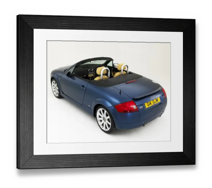 Framed Print : 2003 Audi TT Roadster Framed Print : 2003 Audi TT Roadster