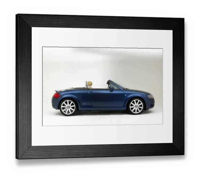 Framed Print : 2003 Audi TT Roadster Framed Print : 2003 Audi TT Roadster