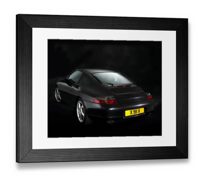Framed Print : 2000 Porsche 996