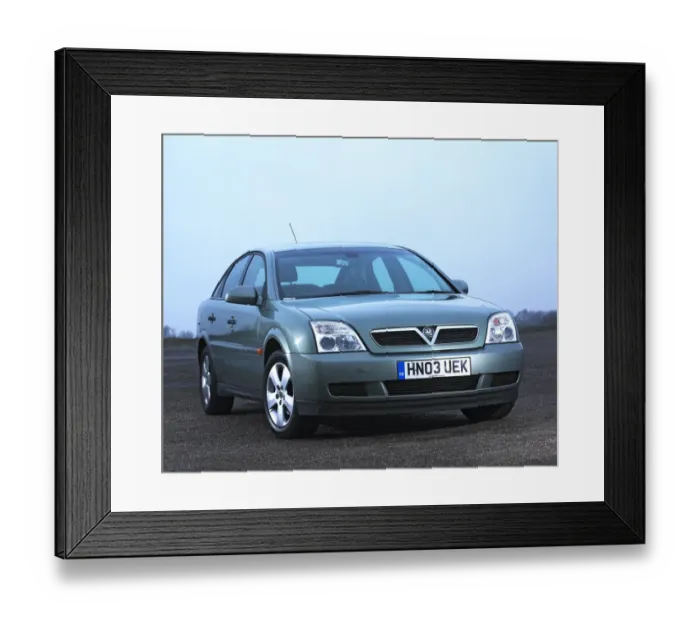 Framed Print : 2003 Vauxhall Vectra